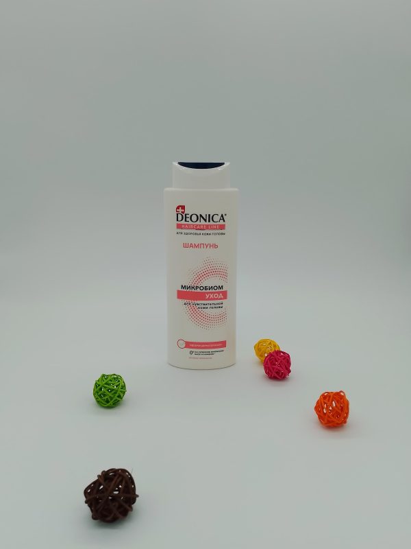 DEONICA HAIRCARE LINE ШАМПУНЬ МИКРОБИОМ УХОД для чувствительной кожи головы 380 мл