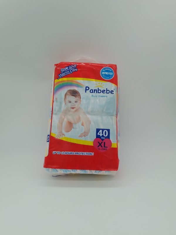 Panbebe Soft Love Warm Care Детские подгузники размер-XL 15-25кг 40шт — изображение 2