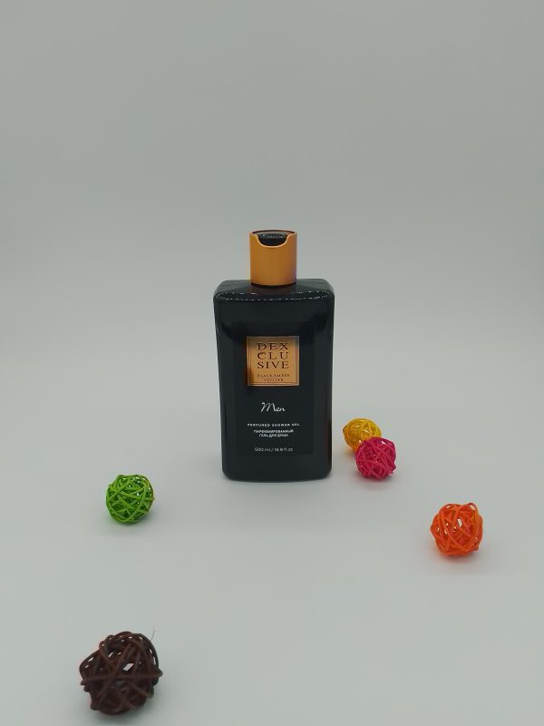 DEX CLU SIVE BLACK AMBER VETIVER Men ПАРФЮМИРОВАННЫЙ ГЕЛЬ ДЛЯ ДУША 500 мл