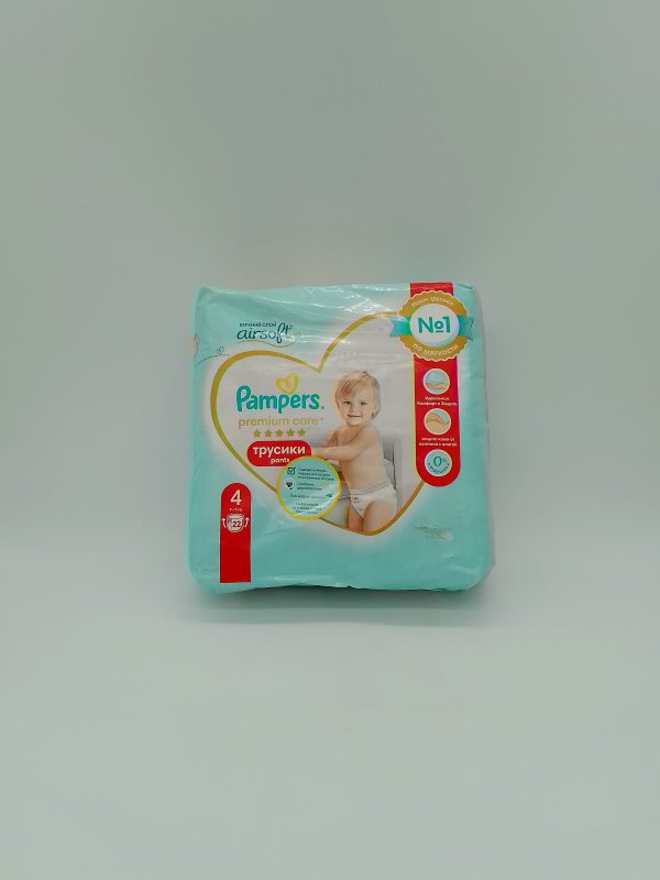 Трусики Pampers premium care Размер 4 22шт 9-15кг