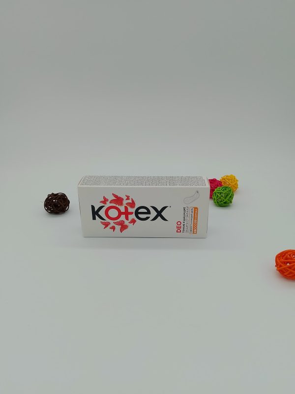 Kotex DEO ТОНКИЕ И ДЫШАЩИЕ ЗАЩИТА ОТ ЗАПАХА СВЕЖЕСТЬ КАЖДЫЙ ДЕНЬ 20 шт HОРМАЛ