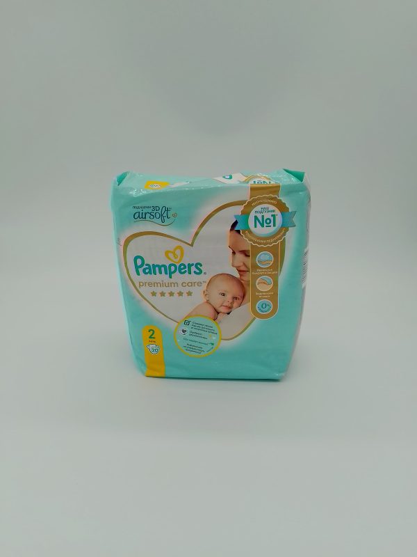 ПОДУШЕЧКИ 3D airsoft Pampers premium care Размер 2 4-8кг 20шт