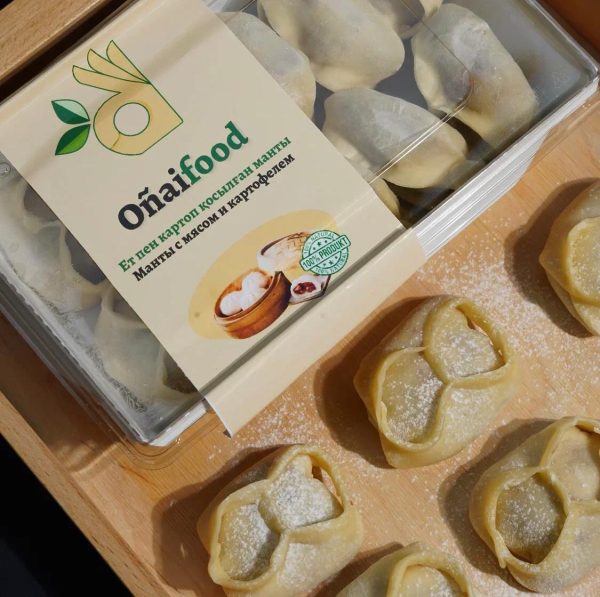 Манты с мясом и картофелем 500гр