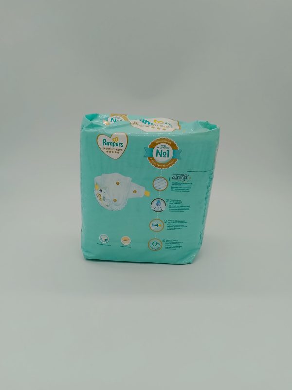 ПОДУШЕЧКИ 3D airsoft Pampers premium care Размер 2 4-8кг 20шт — изображение 2