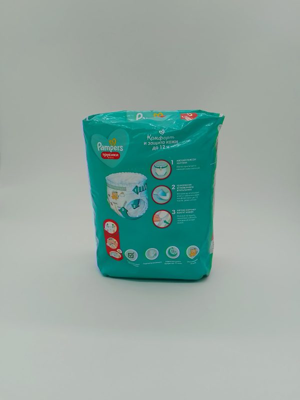 Трусики Pampers Soft Skin pants Размер 5 12-17 kg 15шт — изображение 2