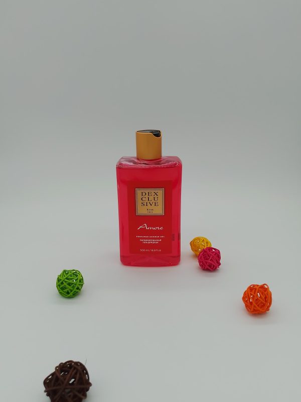 DEX CLU SIVE ROSE IRIS Amore PERFUMED SHOWER GEL ПАРФЮМИРОВАННЫЙ ГЕЛЬ ДЛЯ ДУША 500 мл