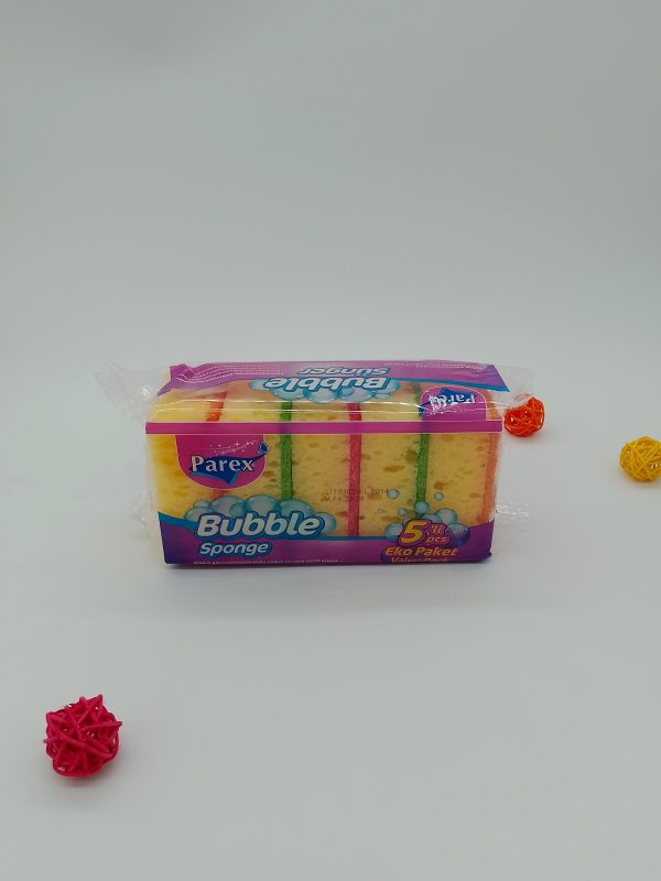 Parex Bubble Sponge Крупнопористые Губки 5 шт