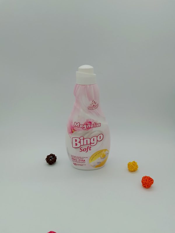Magnolia Bingo Мягкий Magnolia Bingo Мягкий кератин и энзим ЗАЩИТА ТЕКСТУРЫ-ФОРМЫ-ЦВЕТА С ТЕХНОЛОГИЕЙ PRO ZYM 60 КОНЦЕНТРИРОВАННЫЙ Стойкий аромат с парфюмерными капсулами