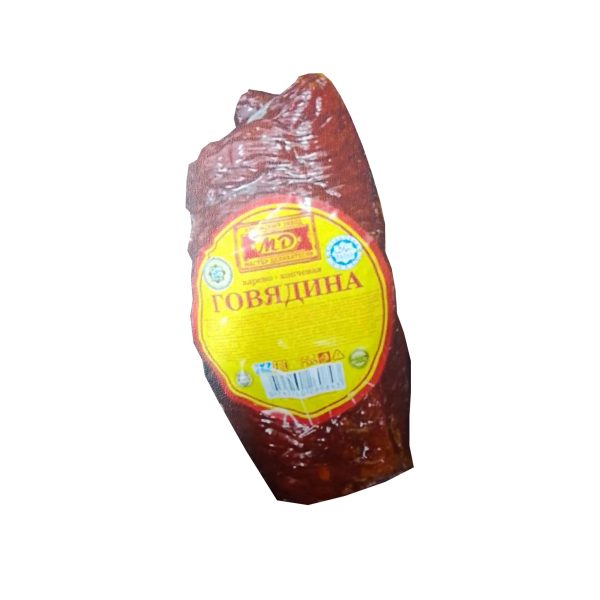 ГОВЯДИНА КОПЧЁНАЯ В ВАКУУМНОЙ УПАКОВКЕ 300ГР