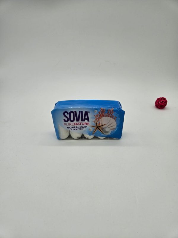 SOVIA PURENATURE НАТУРАЛЬНОЕ МЫЛО OCEAN FRESH 5шт- 275гр
