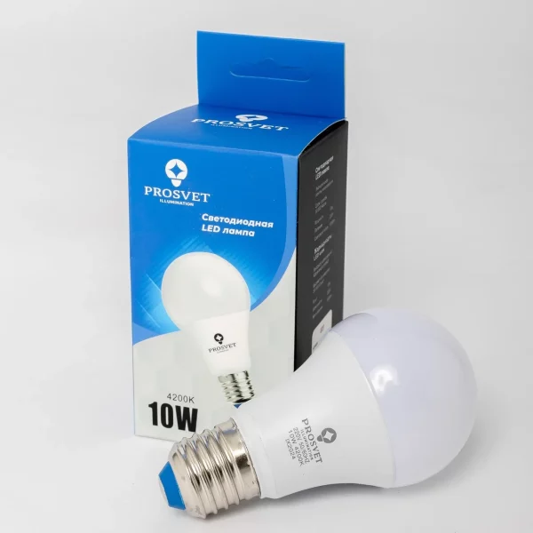 LED лампа A60 10W 6500K
