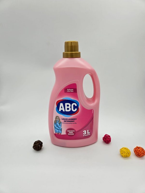 ABC Нежный как новый ЖИДКОЕ СРЕДСТВО ДЛЯ СТИРКИ Для деликатных и шерстяных вещей 50 СТИРОК 3000 мл