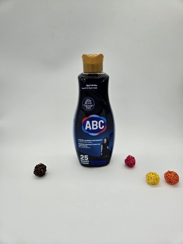 ABC Черный как будто новый ЖИДКОЕ МОЮЩЕЕ СРЕДСТВО ДЛЯ СТИРКИ Для темный Одежды 1500мл
