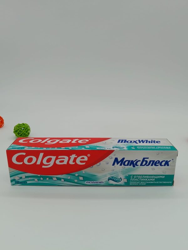 COLGATE Max Блеск кристальная мята 100мл