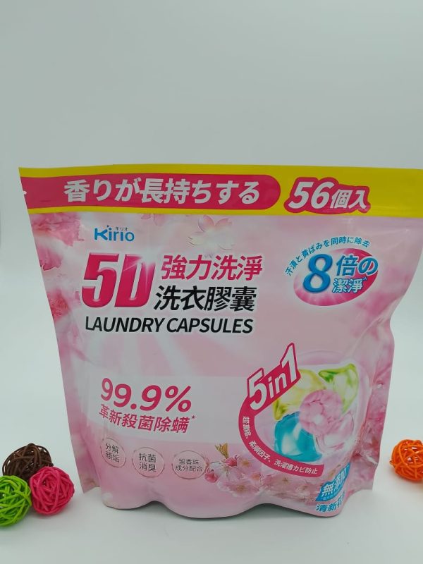 НОВЫЙ Бусины для стирки 7inl Landry Capsules 56 шт