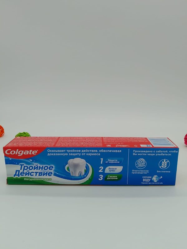 COLGATE Тройное действие большая упаковка 150мл — изображение 2