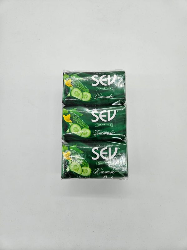 SEV Косметическое мыло Огурец 150гр