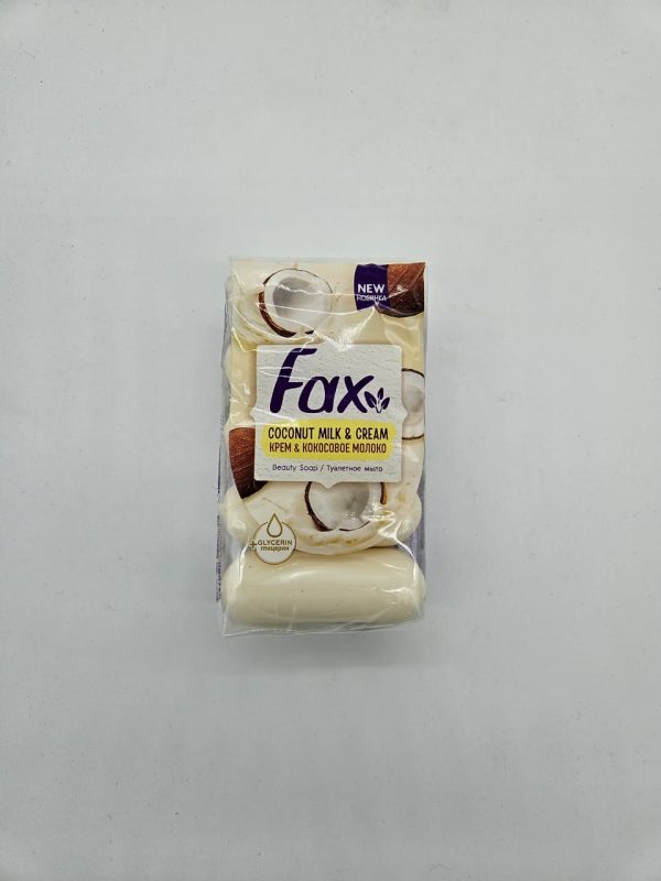 Fax КРЕМ & КОКОСОВОЕ МОЛОКО Туалетное мыло 5×70гр.=350гр — изображение 2