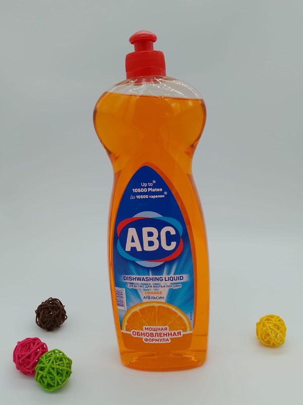 ABC DISHWASHING LIQUID Средство для мытья посуды АПЕЛЬСИН 750г