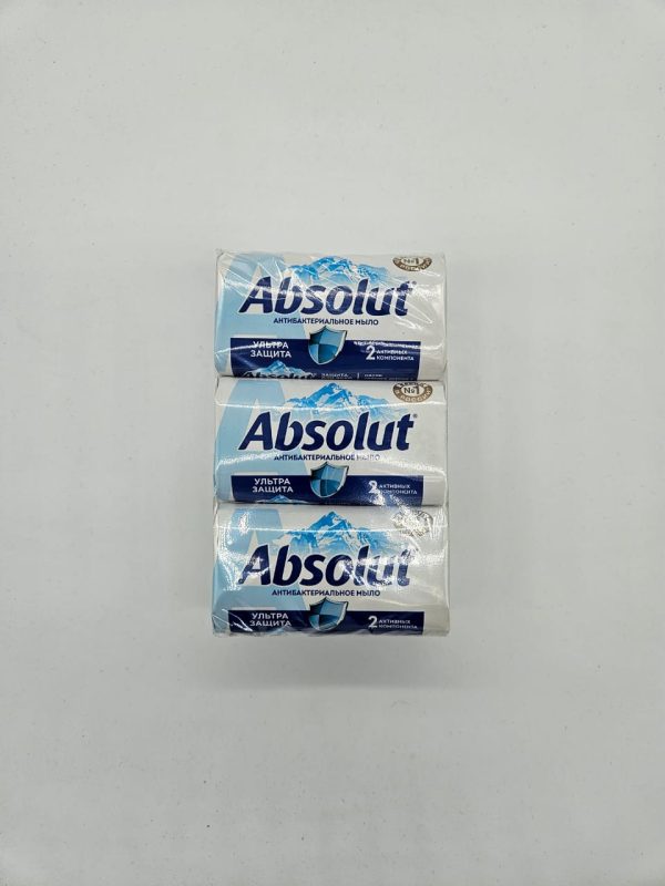 Absolut АНТИБАКТЕРИАЛЬНОЕ МЫЛО УЛЬТРА ЗАЩИТА 90гр