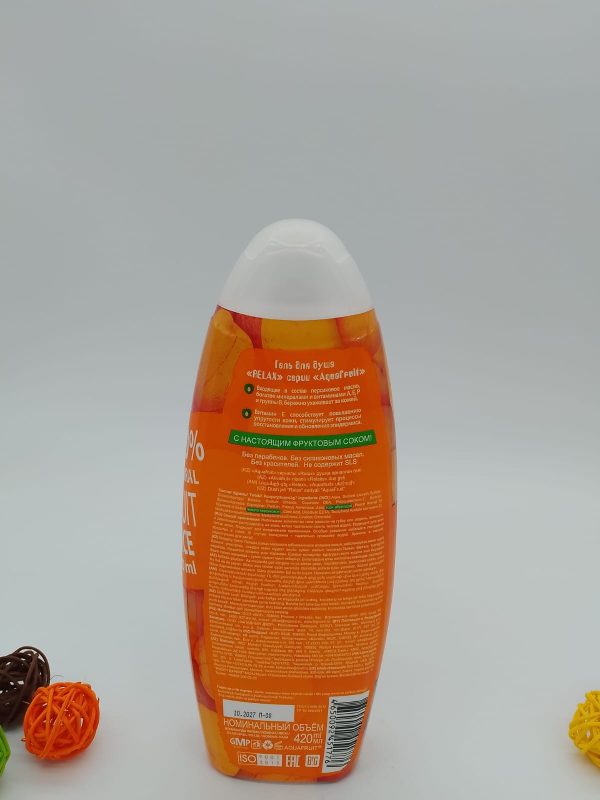 Agua Fruit Гель для душа Абрикос 420мл — изображение 2