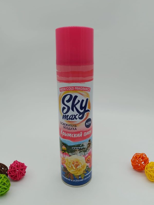 SKY MAX Освежитель воздуха new Крымский Пион 300мл