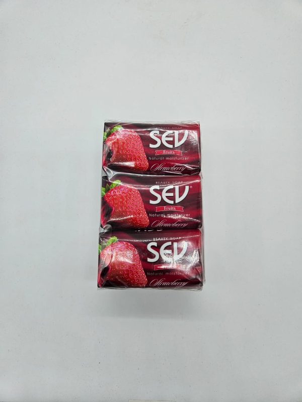 SEV Fruits Косметическое мыло Клубника 150гр