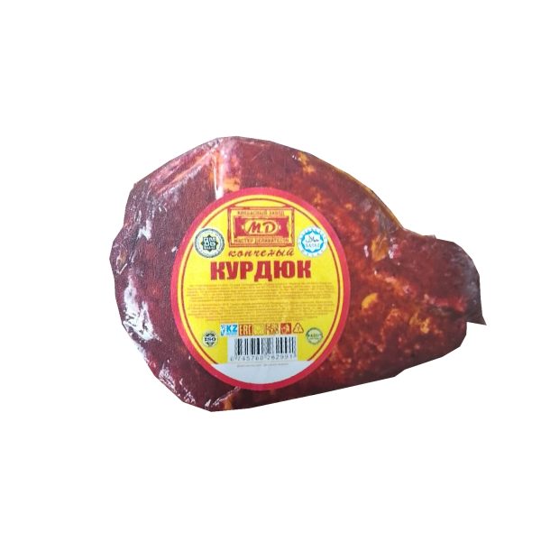 КУРДЮК КОПЧЁНЫЙ В ВАКУУМНОЙ УПАКОВКЕ ФАСОВКА 300 ГР.