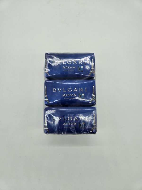 BVLGARI AQVA ATLANTLOVE Коллекция элитных парфюмерных мыл 1шт- 140гр