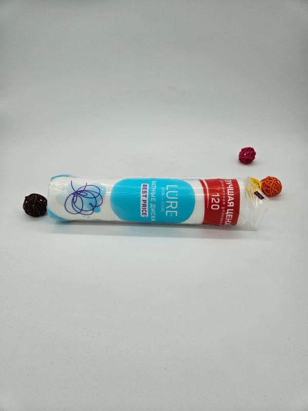 LURE SKIN-CARE ЭКОНОМИЧная упаковка ВАТНЫЕ ДИСКИ 120шт