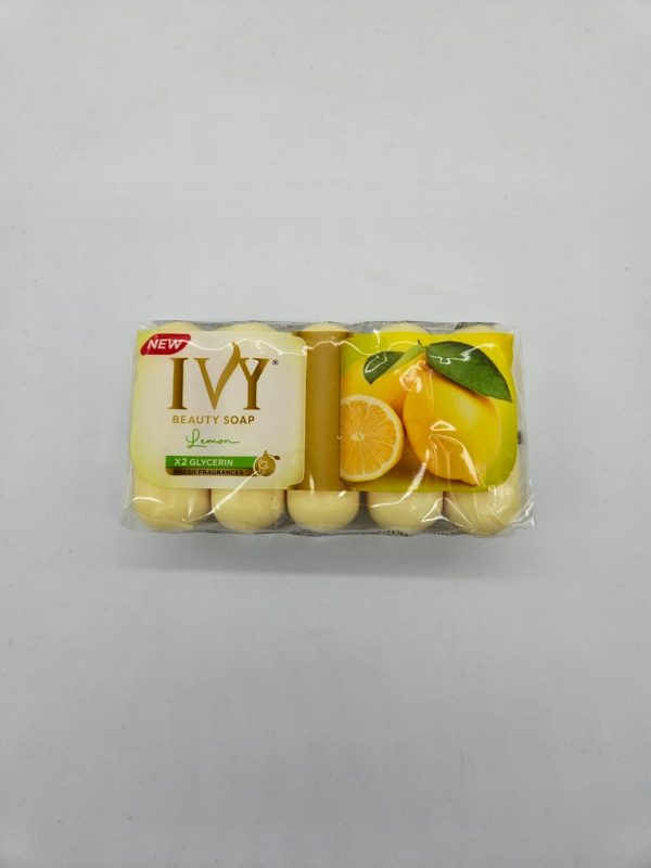 IVY НОВИНКА КОСМЕТИЧЕСКОЕ МЫЛО ЛИМОН Х2 ГЛИЦЕРИНА 5 x 70гр=350гр — изображение 2