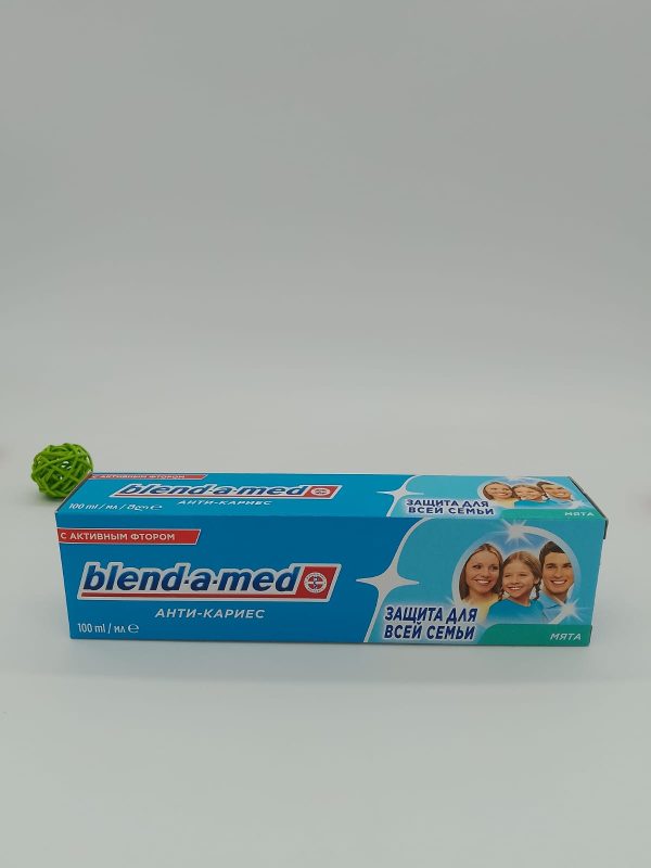 Blend-a-med Анти кариес Защита для всей семьи Мята 100мл