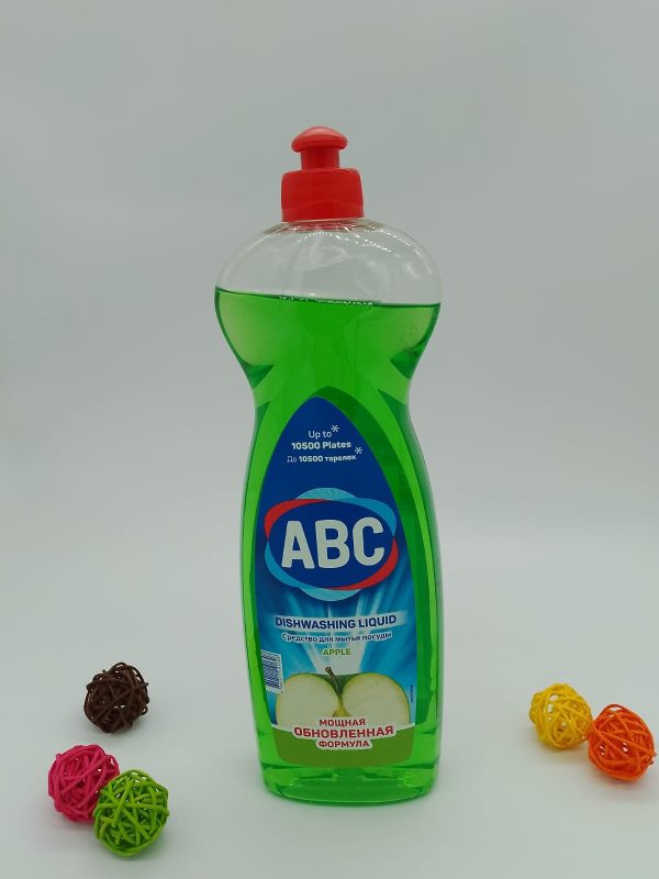 ABC DISHWASHING LIQUID Средство для мытья посуды Яблоко 750г