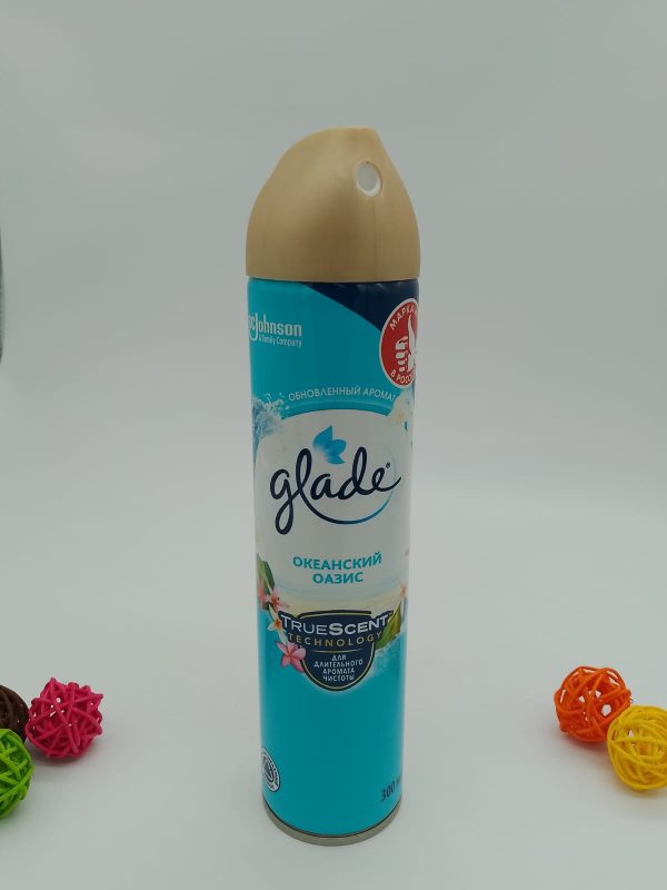 Glade Океанский Оазиз Для длительного аромата чистоты 300мл