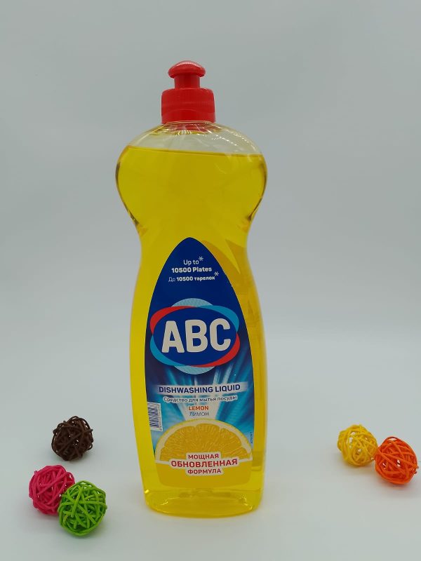 ABC DISHWASHING LIQUID Средство для мытья посуды Лимон 750г