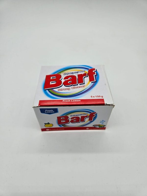 Barf Fresh Lemon Моющее средство Сильное чистящее средство Мыло 5шт×150гр
