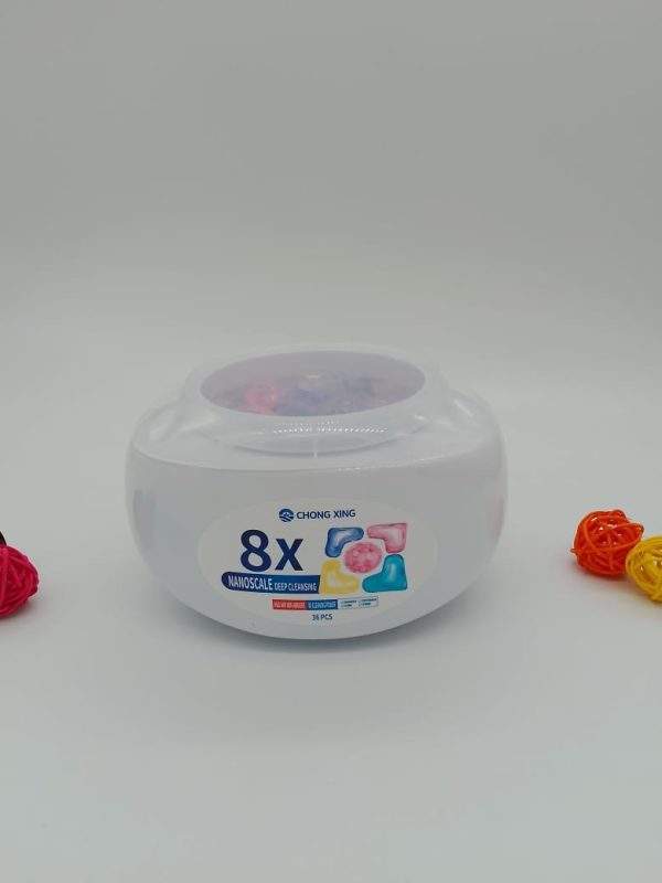 Капсулы жидкие CHONG XING 8X НАНОМАСШТАБНОЕ ГЛУБОКОЕ ОЧИЩЕНИЕ 36 ШТ