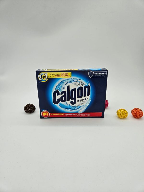 Calgon порошок 2в1 ПРЕДОТВРАЩЕНИЕ НАКИПИ ЗАЩИТА ОТ ГРЯЗИ И ЗАПΑΧΑ АКТИВНАЯ ФОРМУЛА ПРОТИВ ГРЯЗИ 550гр