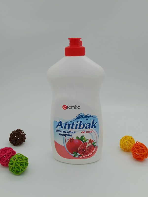 Antibak de luxe для мытья посуды Гранатовый фреш 500г