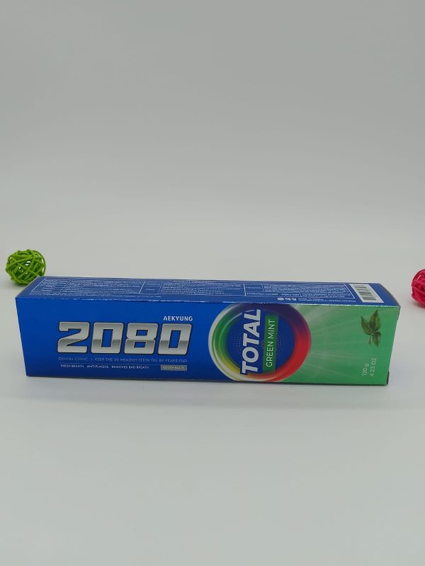 Зубная паста AEKYUNG 2080 TOTAL GREEN MINT ЗЕЛЁНАЯ МЯТА 120гр