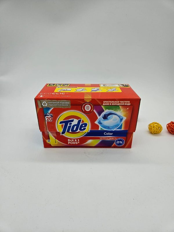Tide Color Всё в 1 PODS 20 Капсул
