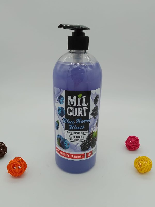 Mil Gurt Голубика и ежевика в йогурте 860г