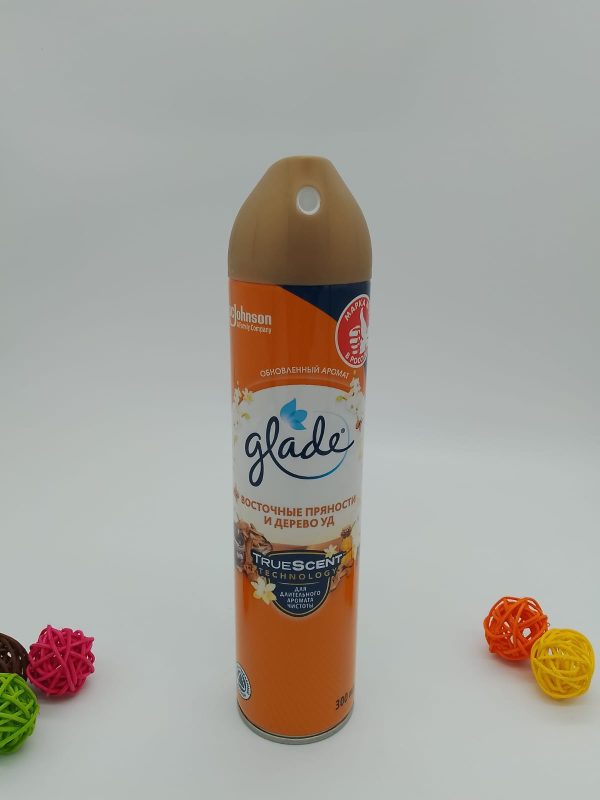 Glade Восточные пряности и Дерево Уд Для длительного аромата чистоты 300мл